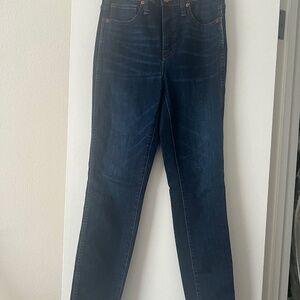 Madewell 10'' High Rise Skinny Denim